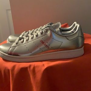 Adidas Stan Smith Metallic Silver DS US Mens 10.5